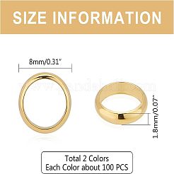 Spacer бисер латунные&nbsp;KK-NB0001-09