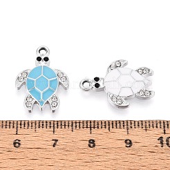 Rhinestone сплава и эмали подвески&nbsp;PALLOY-T092-40P