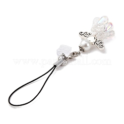 Ангел стеклянные бусины мобильные ремни&nbsp;HJEW-MZ00287-01