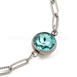 Стеклянные браслеты со стразами k9&nbsp;BJEW-JB05355