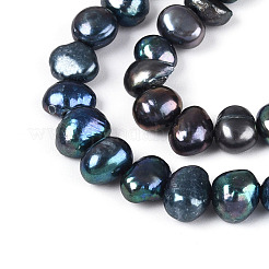 Нити из натурального культивированного пресноводного жемчуга&nbsp;PEAR-P002-54A