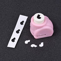 Случайные одноцветные или случайные смешанные цветные мини-наборы пластиковых бумажных перфораторов для скрапбукинга и бумажных поделок&nbsp;LS-AJEW-L051-02