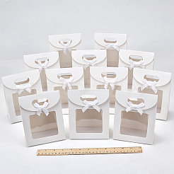 Прямоугольные подарочные пакеты из крафт-бумаги&nbsp;ABAG-WH0038-27B-02