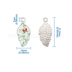 Подвески из эмали и сплава&nbsp;LS-PALLOY-TAC0009-25P-B