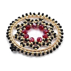 Бисер подвески из бисера&nbsp;PALLOY-MZ00386-01