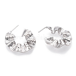 Латунные серьги&nbsp;EJEW-P268-02P