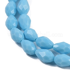 Непрозрачные однотонные нити бусин&nbsp;LS-EGLA-N013-P6mm-D10