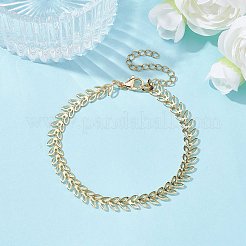 Браслет-цепочка из сплава Cobs&nbsp;BJEW-TA00404