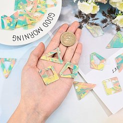 20 шт. 5 акриловых подвески&nbsp;MACR-SC0001-07