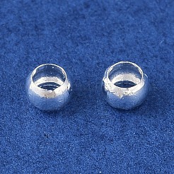 Зажимные бусины из латуни&nbsp;KK-N254-42B-S