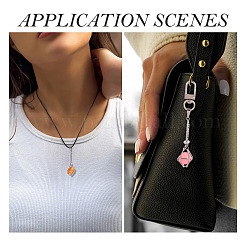 10 шт. подвески-мешочки в стиле макраме из нержавеющей стали 201 и 304&nbsp;PALLOY-TAC0197