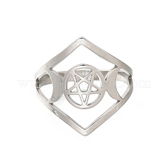 Кольца из нержавеющей стали 304 для женщин&nbsp;LS-RJEW-S238-10P