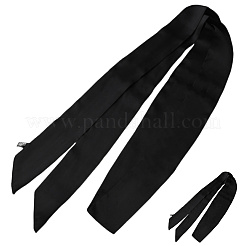 Длинный полиэстеровый шелковый шарф для женщин и девочек&nbsp;AJEW-WH20042-77C