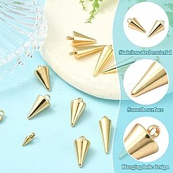 15 шт. 3 стиля подвески из нержавеющей стали 201&nbsp;STAS-YW0002-70