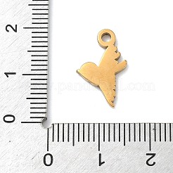 Подвески из нержавеющей стали 304 с эмалью&nbsp;LS-STAS-G374-01G-09