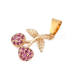 Латунные микро проложить кубического циркония подвески&nbsp;LS-KK-Q096-17G