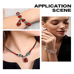 80 шт. бусины из сплава в тибетском стиле&nbsp;FIND-LP0001-48