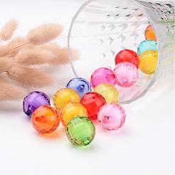 Смешанный цвет коренастый нежно шарики&nbsp;X-TACR-S086-20mm-M