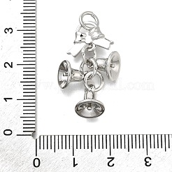 Латунные подвески&nbsp;KK-Q048-18P