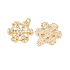 Рождественские подвески из сплава со стразами&nbsp;FIND-B059-06G-05