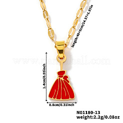 Подвеска в виде метлы на Хэллоуин из нержавеющей стали 304 с эмалью LP1406