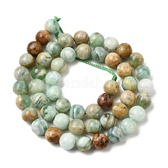 Натуральные зеленые кварцевые круглые бусины&nbsp;G-Z127-A01-8mm