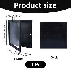 1 шт. деревянные витрины для футболок с видимым окном в крышке&nbsp;ODIS-DC0001-16