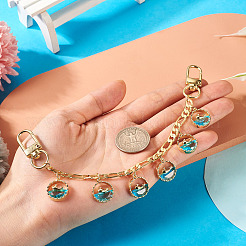 Латунные цепи фигаро ремешок для сумки&nbsp;AJEW-TAC00039