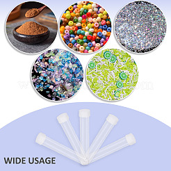 20 шт. прозрачных пластиковых контейнеров для шариков с крышками&nbsp;CON-TA0001-19