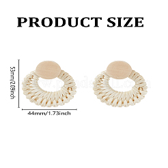 1 пара серег-гвоздиков из сплава&nbsp;EJEW-LP0007-089