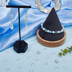 100шт стойка с покрытием латунные бусины рамки&nbsp;KK-SP0002-26S