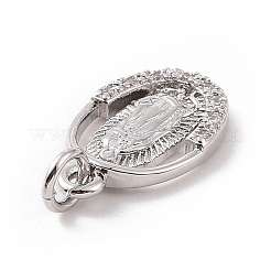 Латунные микро проложить кубического циркония подвески&nbsp;KK-C012-10P