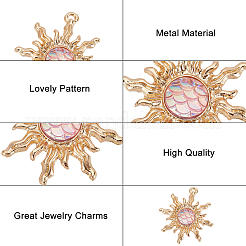 18шт 9 стильные стеклянные подвески&nbsp;PALLOY-PH0002-11