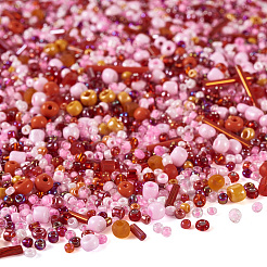 100 г 2-х цветных стеклянных бусин&nbsp;SEED-TA0001-17B