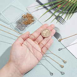 20 шт. набор из цепочек из нержавеющей стали 304 двух цветов&nbsp;MAK-NB0001-21