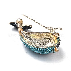 Броши из сплава морских организмов со стразами&nbsp;LS-JEWB-Z034-03G-02