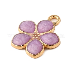 Подвески из эмалевого сплава с покрытием из легкого золота&nbsp;ENAM-R136-17