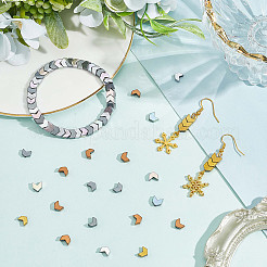 350 шт. 5-цветные гальванизированные стрелы из синтетического немагнитного гематита&nbsp;G-SC0003-63