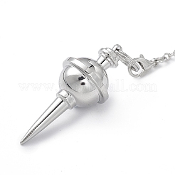 Стеллаж гальванический латунный заостренный биолокационный маятник&nbsp;AJEW-B020-02