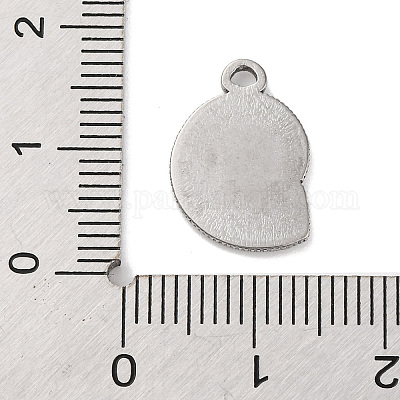 Подвески из нержавеющей стали 304 с тематикой океана STAS-M072-04C-P-1