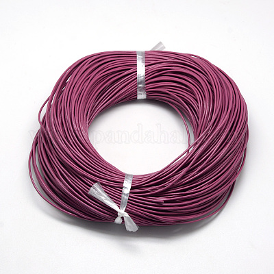 Полированные кожаные шнуры из натуральной кожи WL-R001-2.0mm-19-1