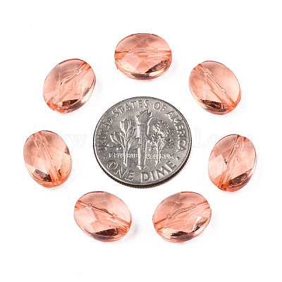 Прозрачные акриловые бусины&nbsp;TACR-S154-18A-52-1