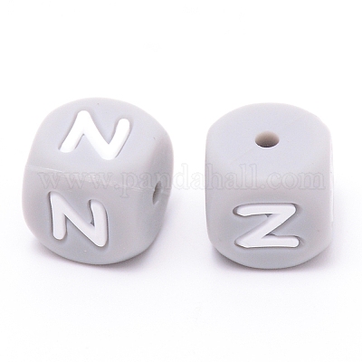 Силиконовые бусины&nbsp;SIL-WH0002-25C-N-1