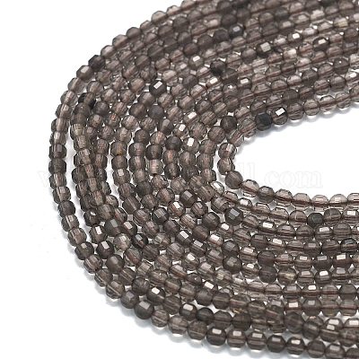 Природный дымчатый кварц нитей бисера&nbsp;G-A260-A53-01-1