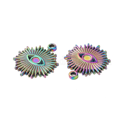 Ионное покрытие (ip) нержавеющая сталь 304 подвеска кабошон оправа STAS-L268-012MC-1