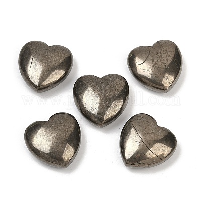 Натуральный пирит карманный пальмовый камень&nbsp;G-R012-04A-1