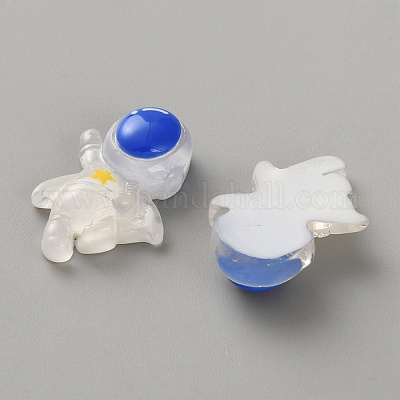 Кабошоны из прозрачной смолы декодируют RESI-WH0077-51C-01-1