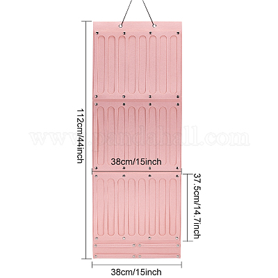 Фетровые заколки большой емкости для хранения вешалок&nbsp;AJEW-WH0326-85-1