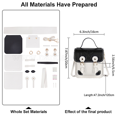 Комплекты женских сумок из искусственной кожи своими руками&nbsp;DIY-WH0430-515B-1