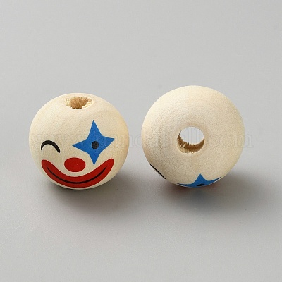 Древесина европейского бисера WOOD-WH0064-24A-1